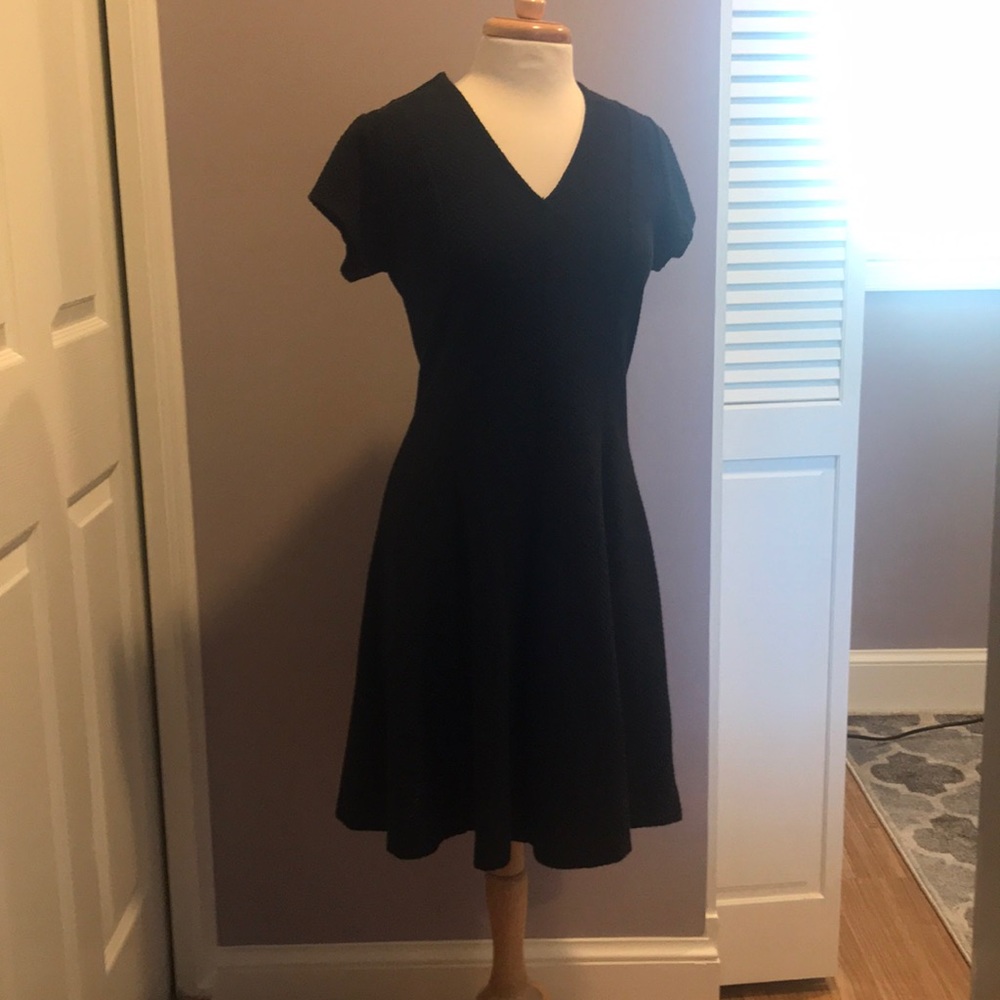 Banana Republic stretch black dress